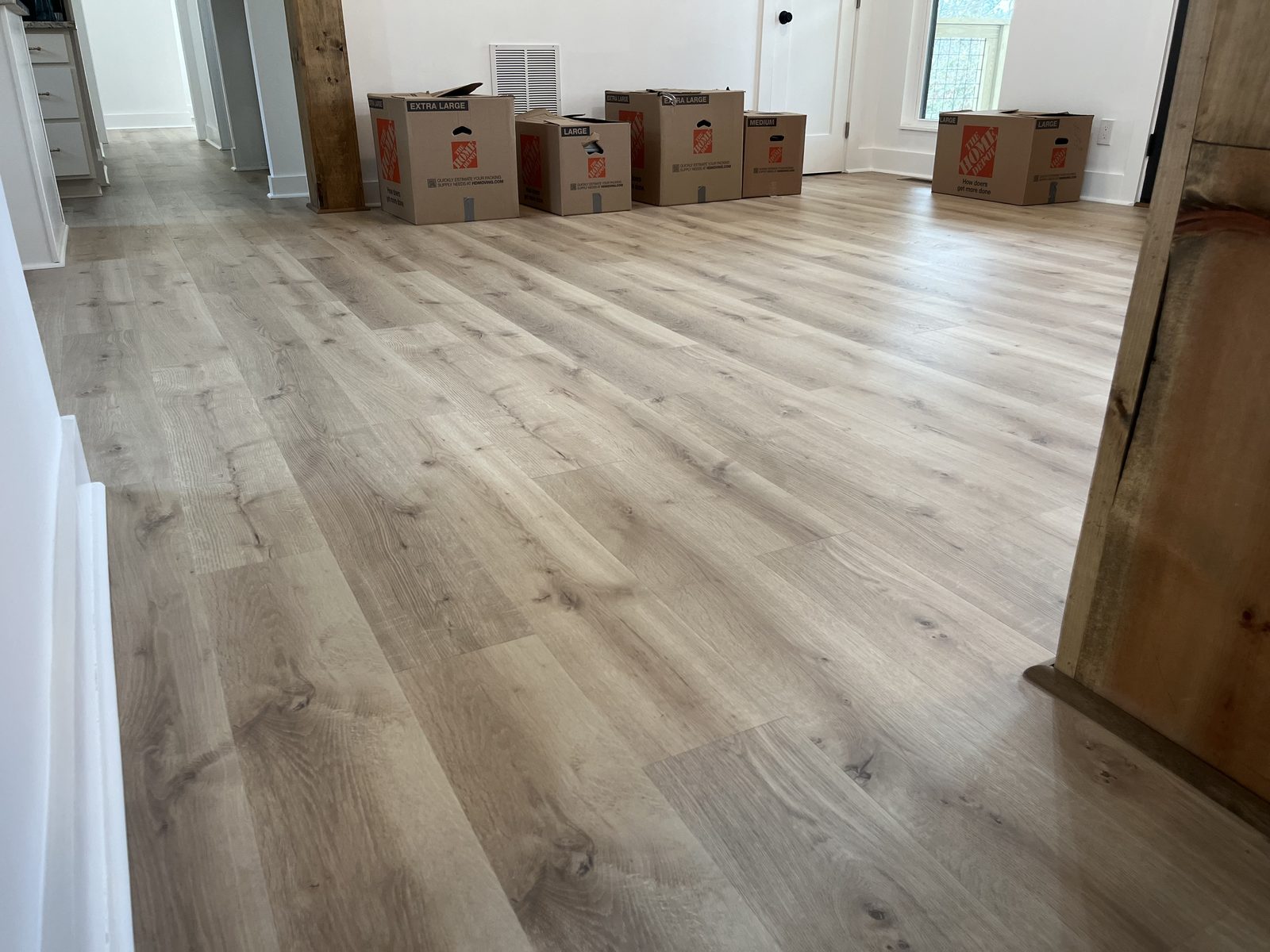 Recent LVP installation in a metro Atlanta home